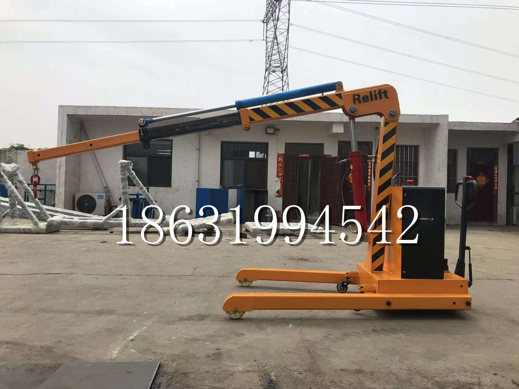 恒春镇久征定做3吨三轮随车吊 农用园林绿化移树吊 平板工程用小吊机